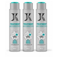 JKeratin Treatment набор для восстановления волос, 120/120/120 мл