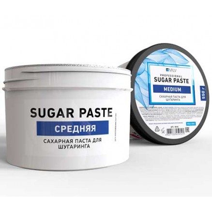 Сахарная паста для шугаринга Milv Sugar средняя, 550 гр