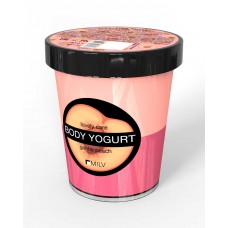 Крем-йогурт двухцветный Milv, Персик, 210 гр