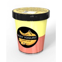 Крем-йогурт двухцветный Milv, Банан, 210 гр