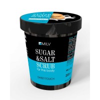 Сахарно-солевой скраб для тела Milv, Печенье, 250 г