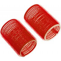 Бигуди-липучки DEWAL, красные, d13 мм, 12 шт/уп