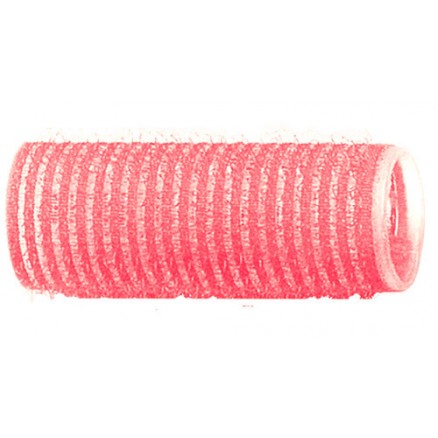Бигуди-липучки DEWAL, розовые, d24 мм, 12 шт/уп