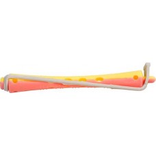 Коклюшки DEWAL, желто-розовые, длинные, d7 мм, 12 шт/уп