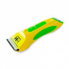 Машинка для стрижки Happy Hair S-588, аккум/сетевая, желтый/зеленый