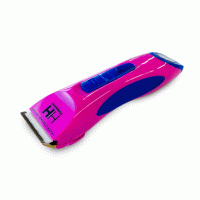 Машинка для стрижки Happy Hair S-588, аккум/сетевая, синий/розовый