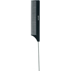 Расческа рабочая DEWAL "Эконом" с металлическим хвостиком, черная, 20, 5 см