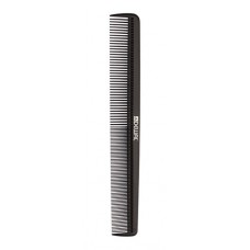 Расческа рабочая DEWAL, серия Magnesium комбинированная, широкая, черная, 20,7 см