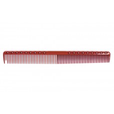 Расческа комбинированная с разделительным зубцом TONI&GUY карбон, красная, 21.5 см