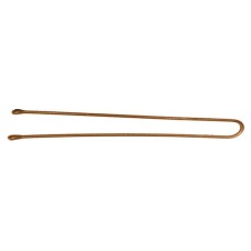 Шпильки DEWAL коричневые, прямые, 70 мм, 60 шт/уп
