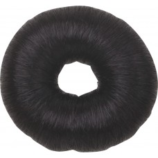 Валик для прически DEWAL, искусственный волос, черный, d8 см