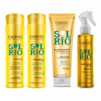 Cadiveu Sol Do Rio набор для восстановления волос 250/250/250/215 мл