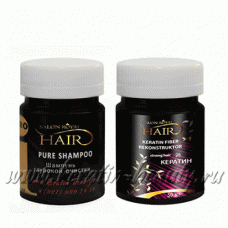 Salon Royal Hair 26 Keratin Fiber Reconstructor Strong Hair пробный набор в розлив 50/50 мл