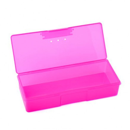 Пластиковый контейнер для стерилизации, малый, розовый