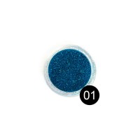 Блестки TNL, №01 темно-синий, 2,5 гр