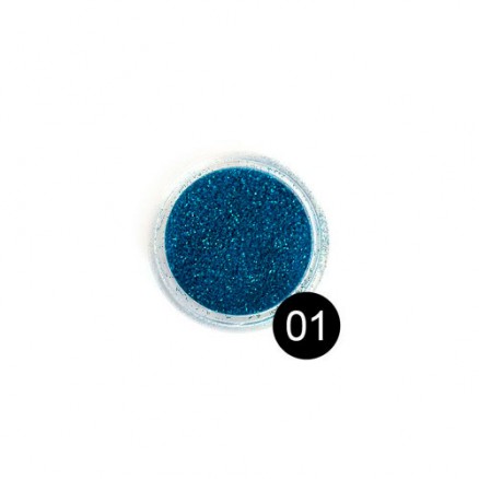 Блестки TNL, №01 темно-синий, 2,5 гр