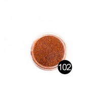 Блестки TNL, №102 Коричневато-оранжевый, 2,5 гр