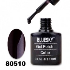 Гель-лак BlueSky, темно-коричневый, плотный, 80510, 10 мл