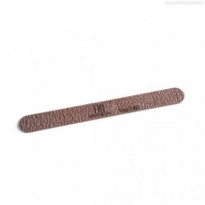 Пилка для ногтей TNL, тонкая 180/240 улучшенное качество (коричневая) в индивидуальной упаковке (деревянная основа)