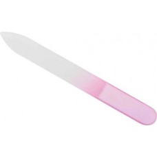 Пилка стеклянная Dewal Beauty, розовая, 14 см