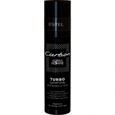 Turbo-шампунь для волос и тела Estel, серия Alpha Homme Carbon 250 мл