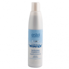 Бальзам-кондиционер защита и питание с антистатическим эффектом Estel, для всех типов волос, серия Curex Versus Winter 250 мл