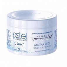 Маска-уход защита и питание с антистатическим эффектом Estel, для всех типов волос, серия Curex Versus Winter 500 мл