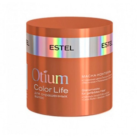 Маска-коктейль Estel, для окрашенных волос, серия Otium Color Life 300 мл