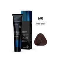 Краска-уход Estel, 6/0, темно-русый, серия De Luxe