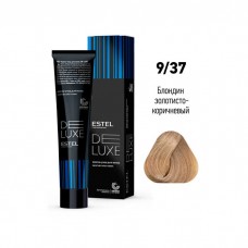 Краска-уход Estel, 9/37, блондин золотисто-коричневый, серия De Luxe