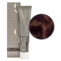 Крем-краска Estel, 5/56, светлый шатен красно-фиолетовый, серия De Luxe Silver