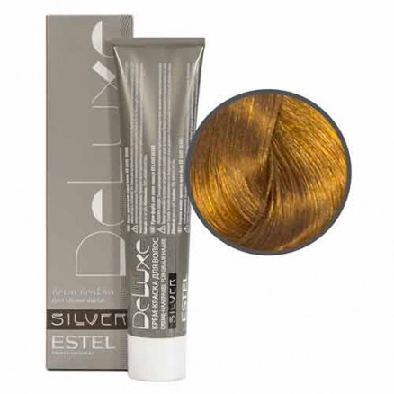 Крем-краска Estel, 9/37, блондин золотисто-коричневый, серия De Luxe Silver